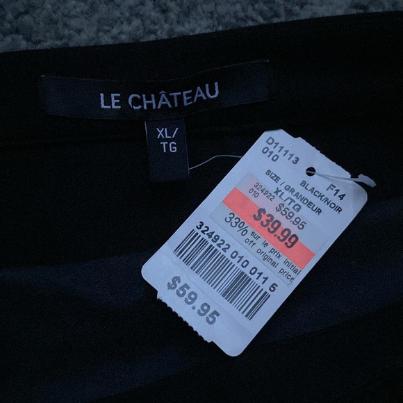 Le Château pleather Pencil skirt - Picture 3 of 3